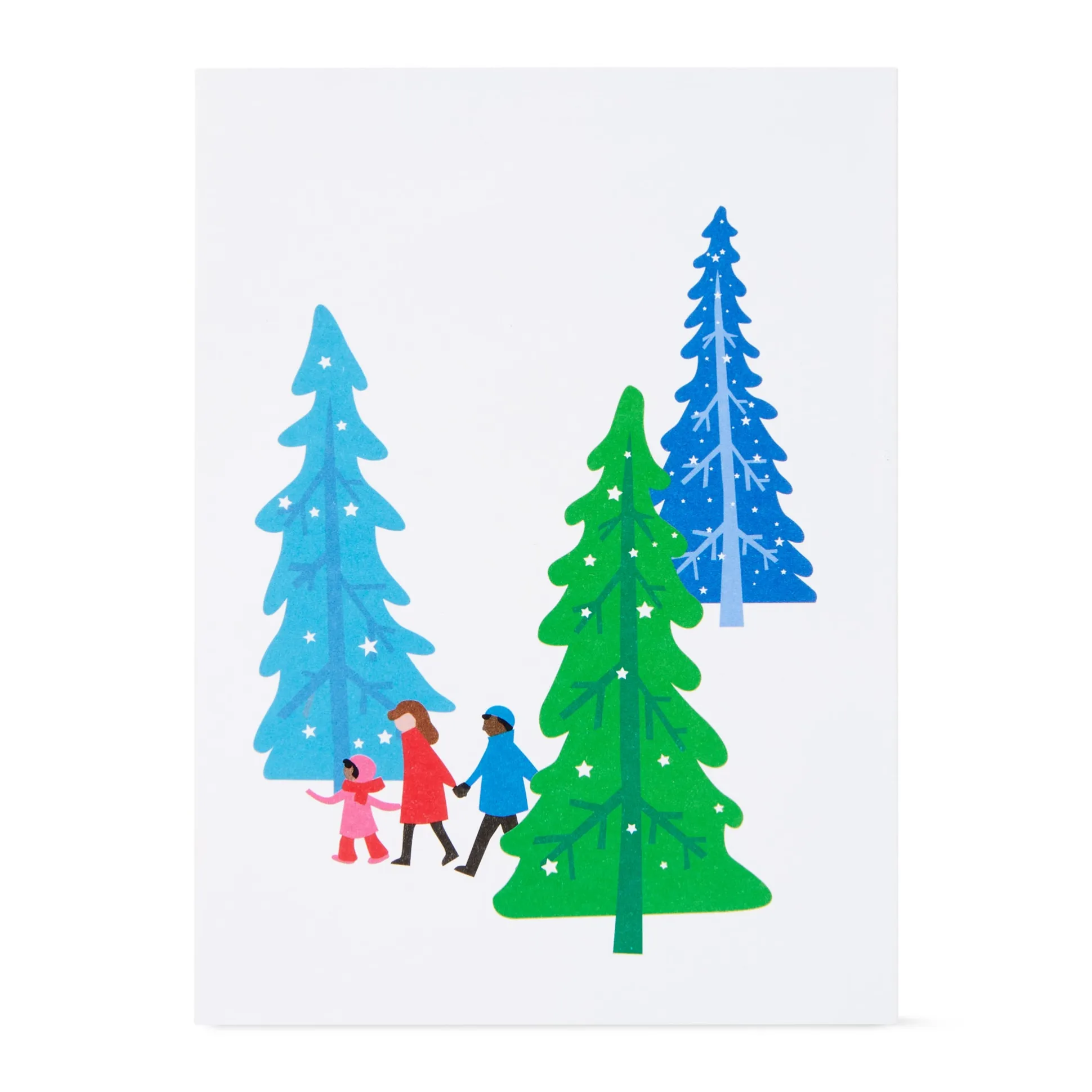 Winter Forest Holiday Pop-Up Cards - Set of 8