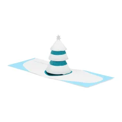 Winter Spruce Holiday Pop-Up Cards - Set of 8