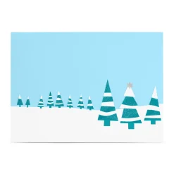 Winter Spruce Holiday Pop-Up Cards - Set of 8