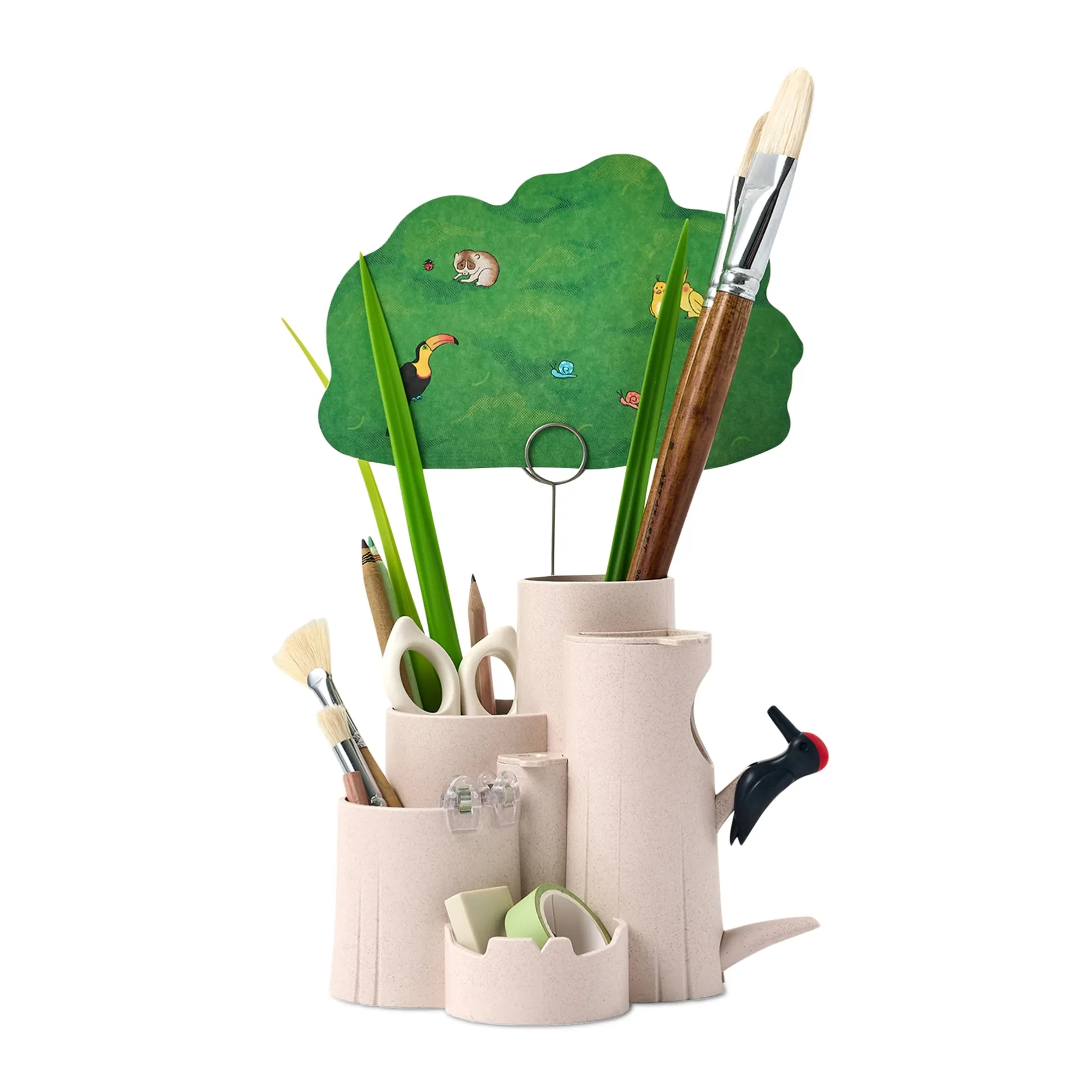 Woodpecker’s Forest Desk Organizer