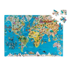 World Map Jigsaw Puzzle - 100 Pieces