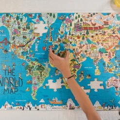 World Map Jigsaw Puzzle - 100 Pieces