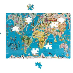 World Map Jigsaw Puzzle - 100 Pieces