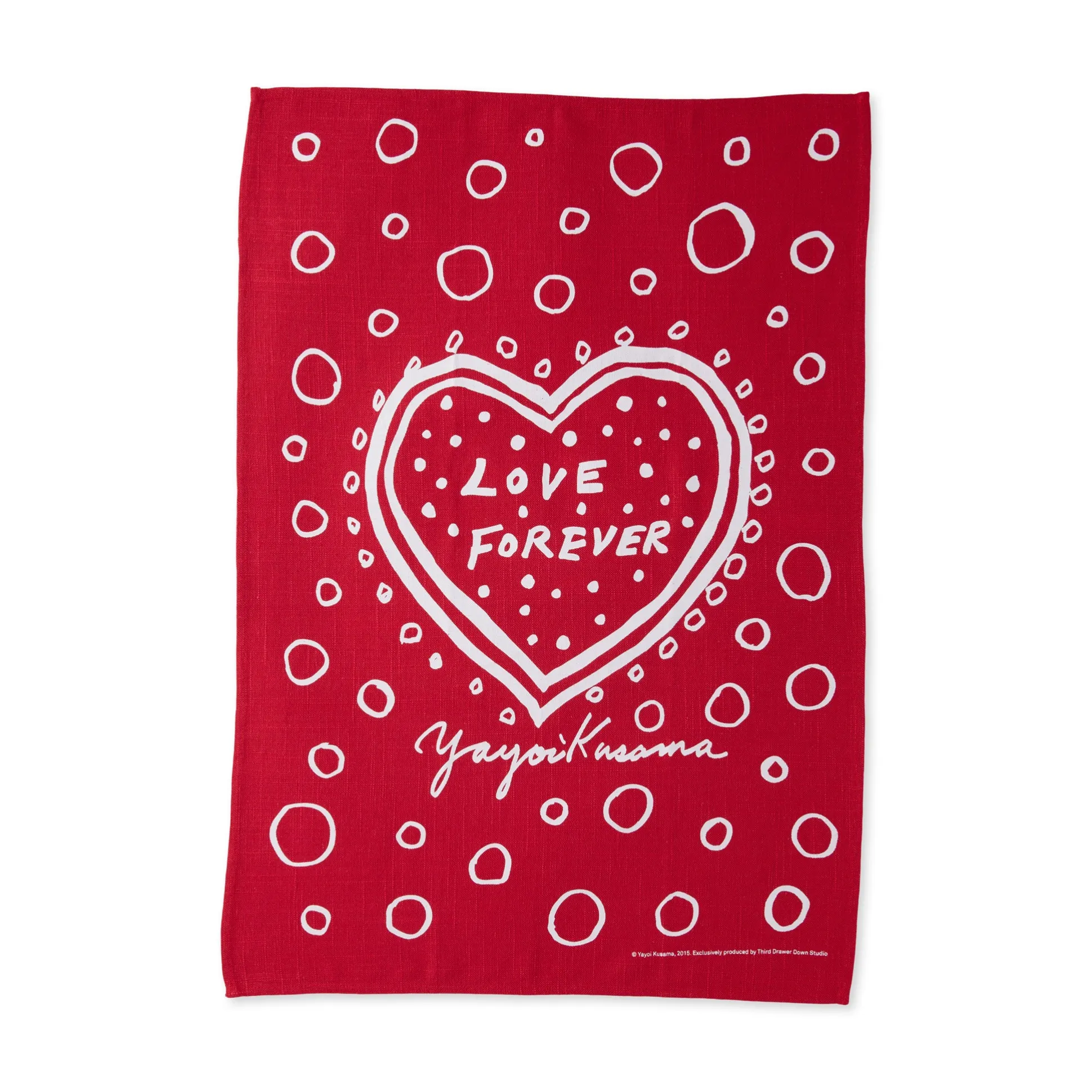 Yayoi Kusama Love Forever Linen Tea Towels - Set of 2