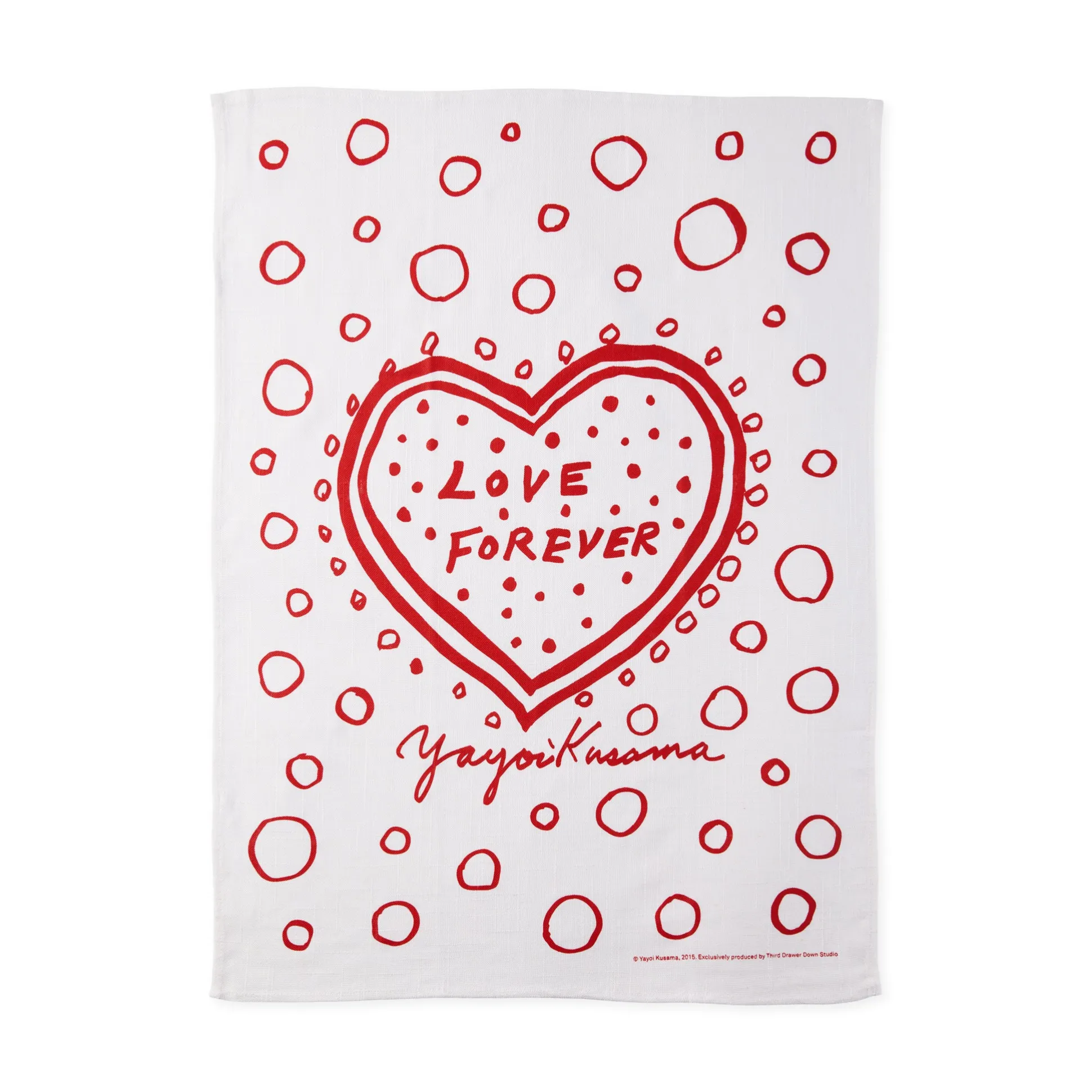Yayoi Kusama Love Forever Linen Tea Towels - Set of 2