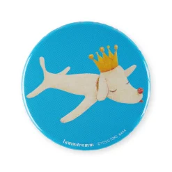 Yoshitomo Nara Metal Button Badge