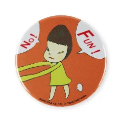 Yoshitomo Nara Metal Button Badge