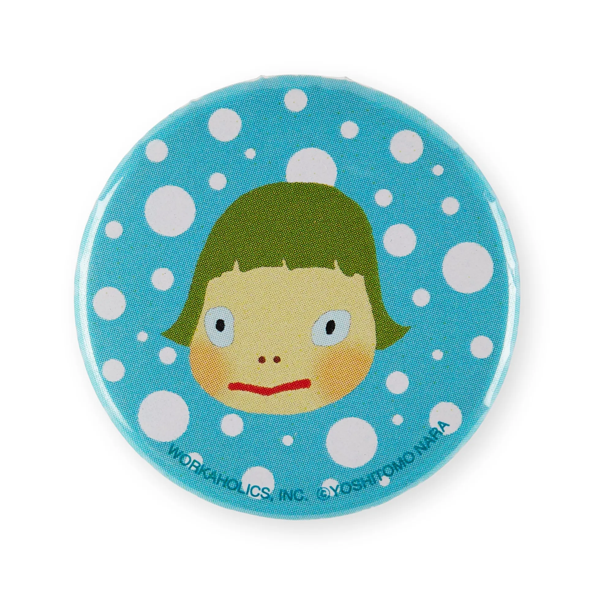 Yoshitomo Nara Metal Button Badge