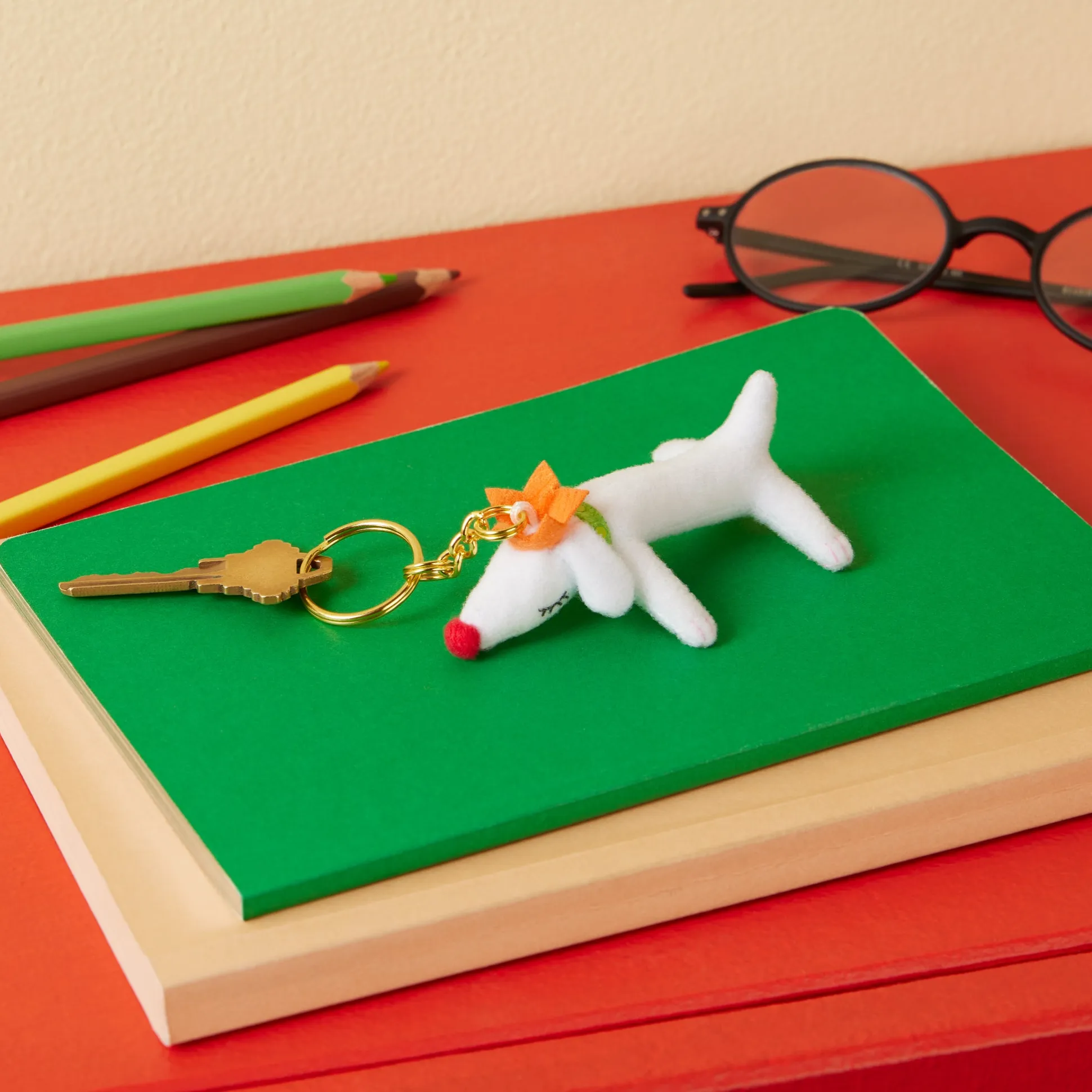 Yoshitomo Nara Plush Keyring