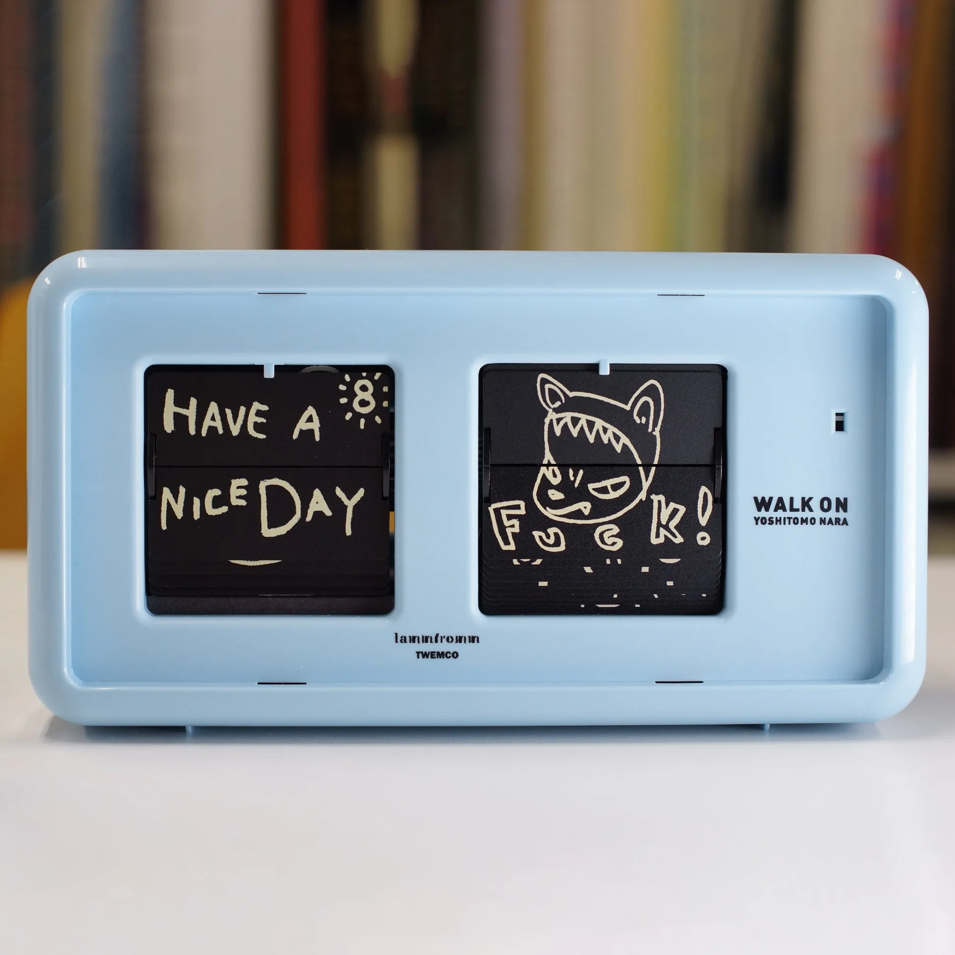 Yoshitomo Nara Walk On Flip Clock