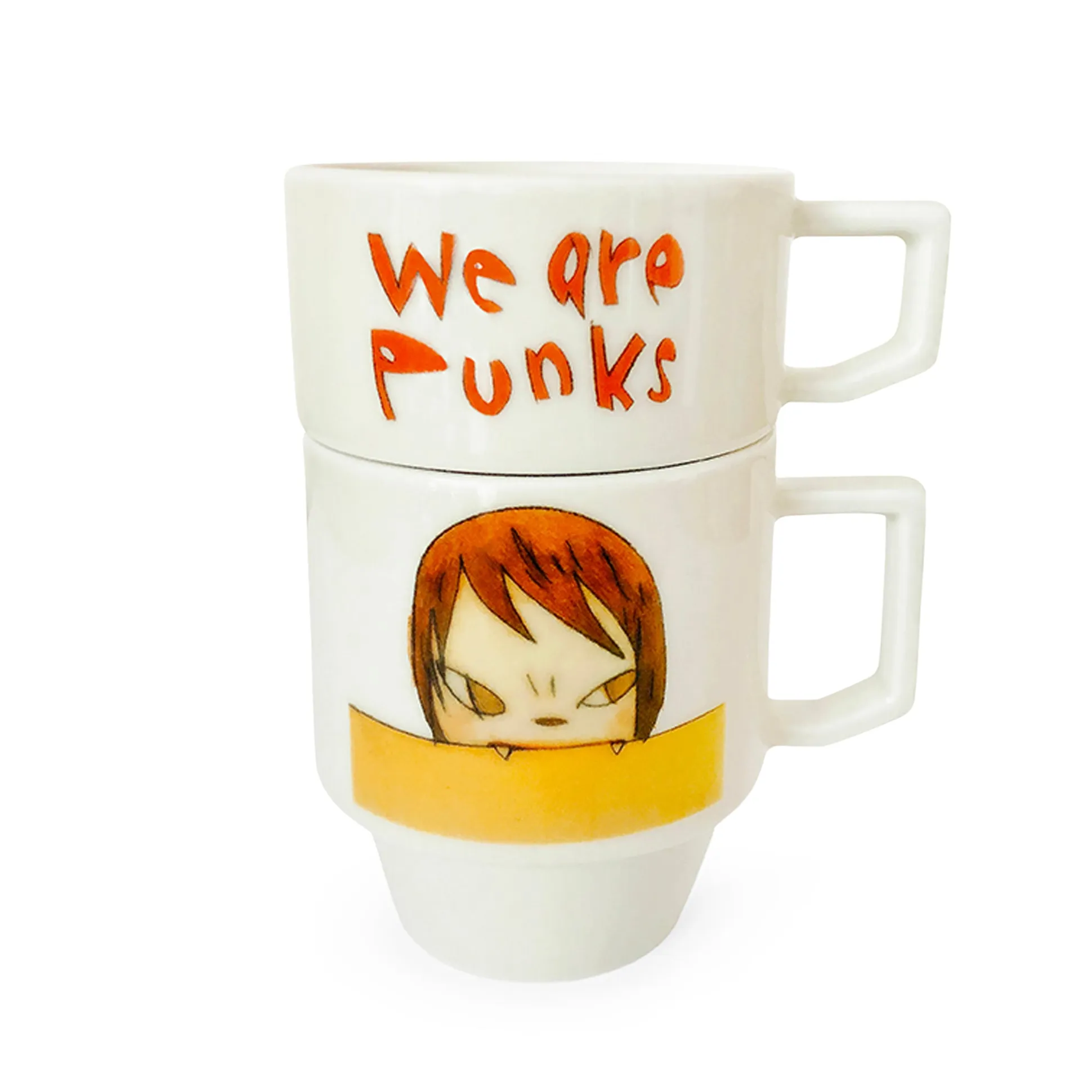 Yoshitomo Nara We Are Punks Porcelain Mug - Large