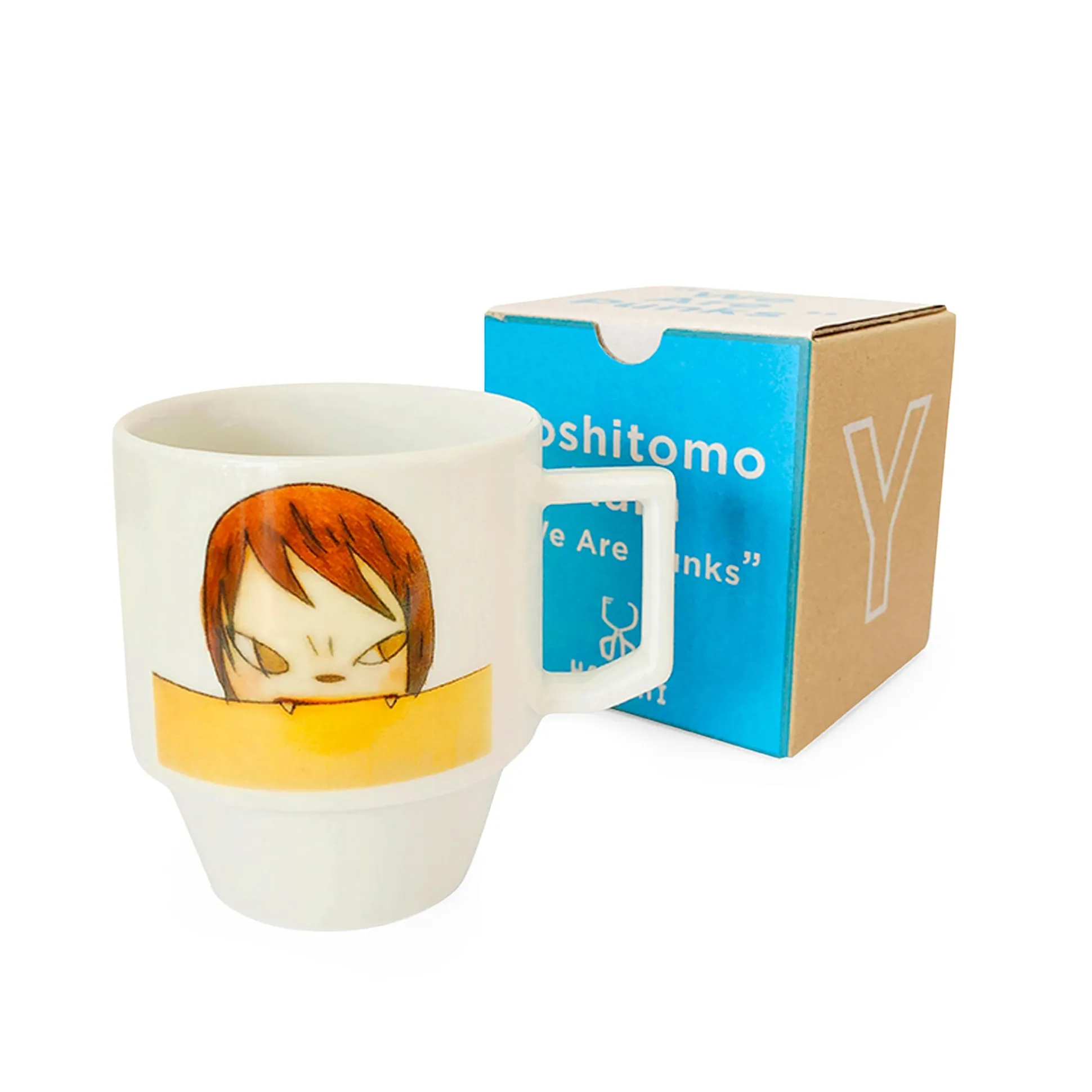 Yoshitomo Nara We Are Punks Porcelain Mug - Large