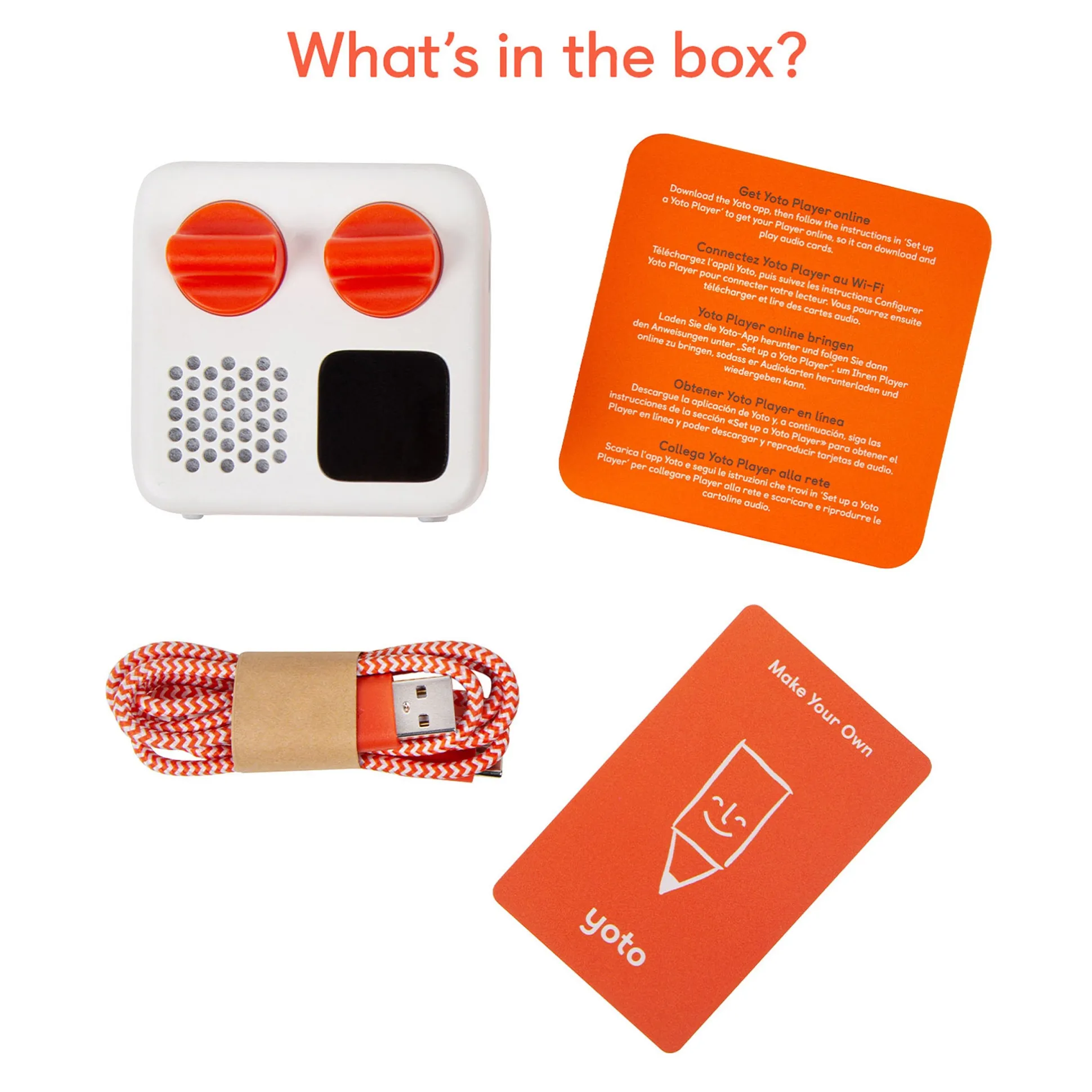 Yoto Mini Portable Audio Player
